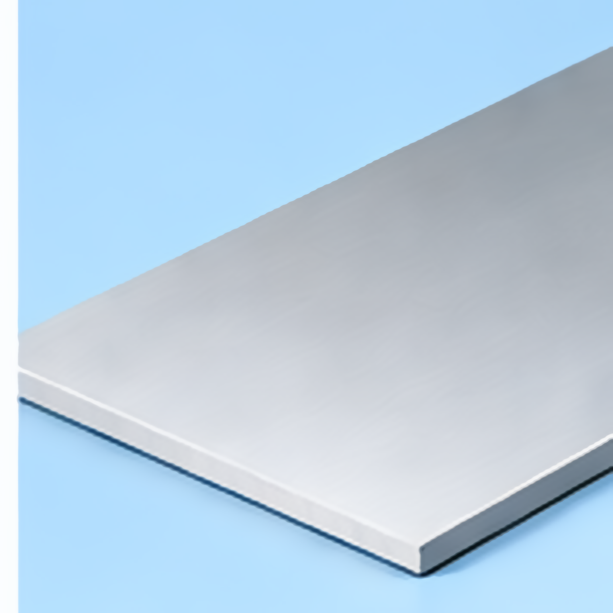 Marine grade aluminium sheet, mill finish, cut to size
